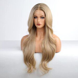 Golden Blonde Lace Wigs